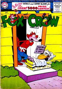 The Fox and the Crow (DC, 1952 series)  #36 (October 1956) — Untitled