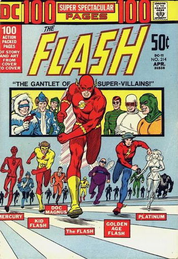 The Flash (DC, 1959 series) #214 April 1972