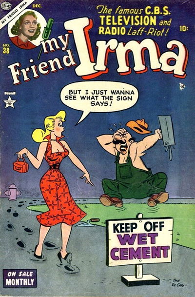 My Friend Irma (Marvel, 1950 series) #38 December 1953