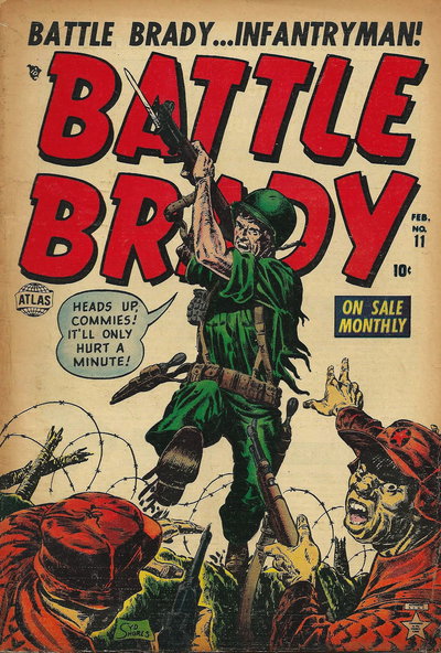 Battle Brady  #11 (February 1953)