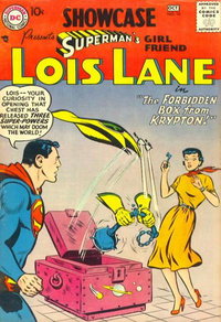 Showcase (DC, 1956 series)  #10 (September-October 1957) — The Forbidden Box from Krypton!