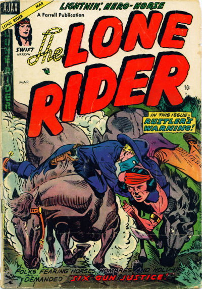 The Lone Rider  #24 (March 1955)