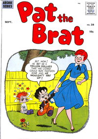 Pat the Brat (Archie, 1956 series)  #28 (September 1958)