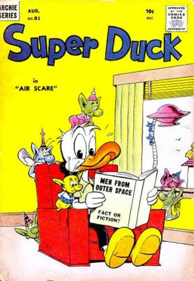 Super Duck Comics  #81 (August 1958)
