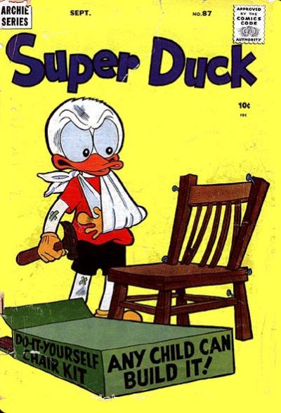 Super Duck Comics  #87 (September 1959)