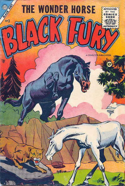 Black Fury (Charlton, 1955 series) #3 September 1955