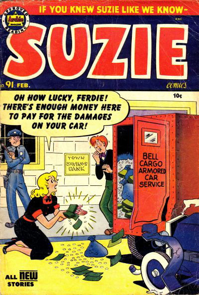 Suzie Comics (Archie, 1945 series) #91 (February 1953)