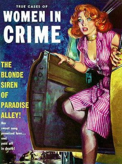 True Cases of Women in Crime  v8#4 (January 1954)