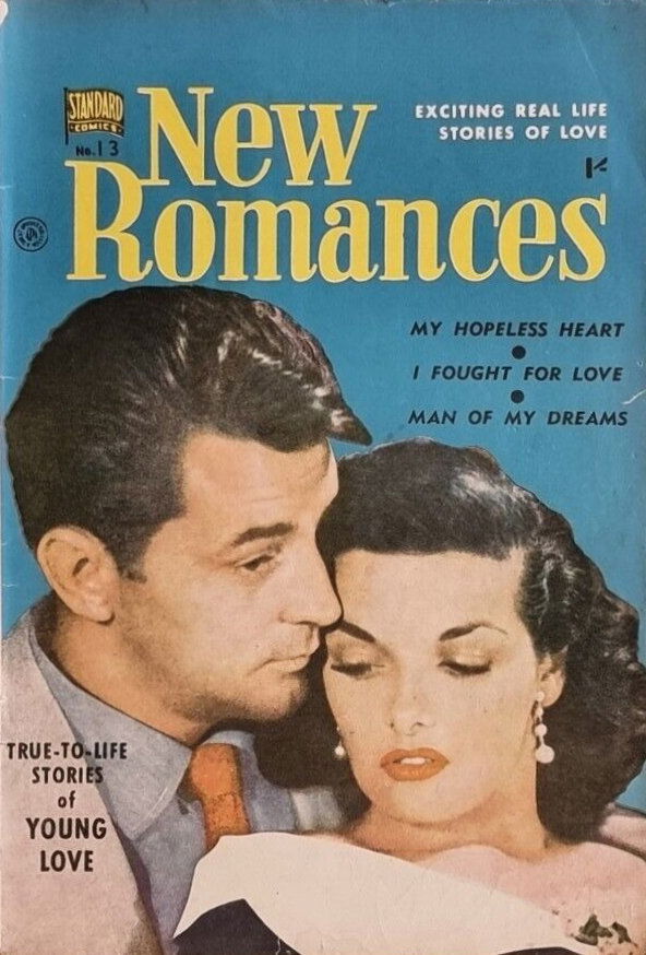 New Romances (HJ Edwards, 1951 series) #13 ([October 1952?])