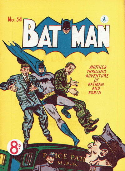 Batman (Colour Comics, 1950 series) #34 [March 1953]