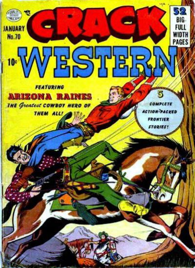 Crack Western (Quality, 1949 series) #70 January 1951