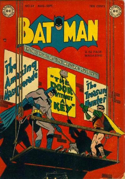 Batman (DC, 1940 series) #54 (August-September 1949)