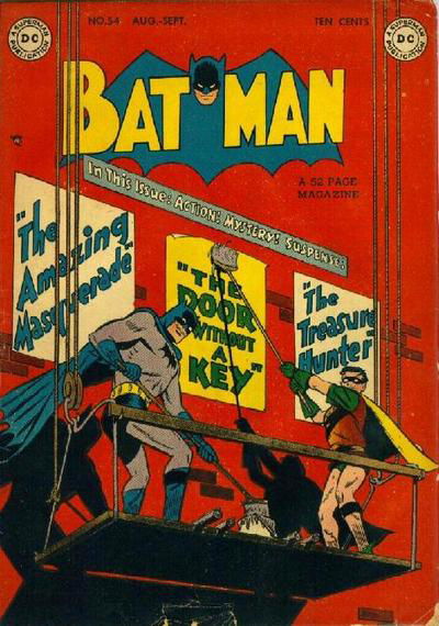 Batman (DC, 1940 series) #54 August-September 1949