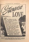 Silhouette Romance Library (Reigate, 1959? series) #42 — Strange Love (page 1)