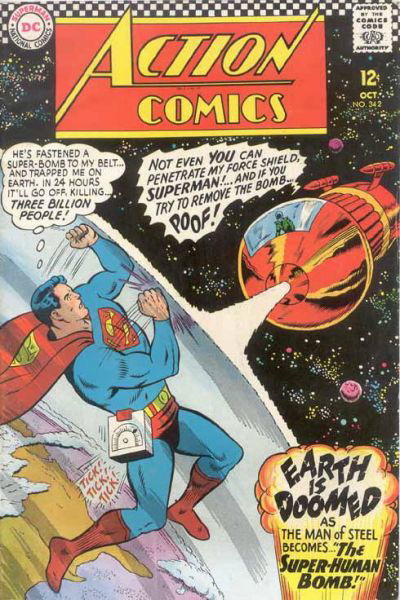 Action Comics (DC, 1938 series) #342 October 1966