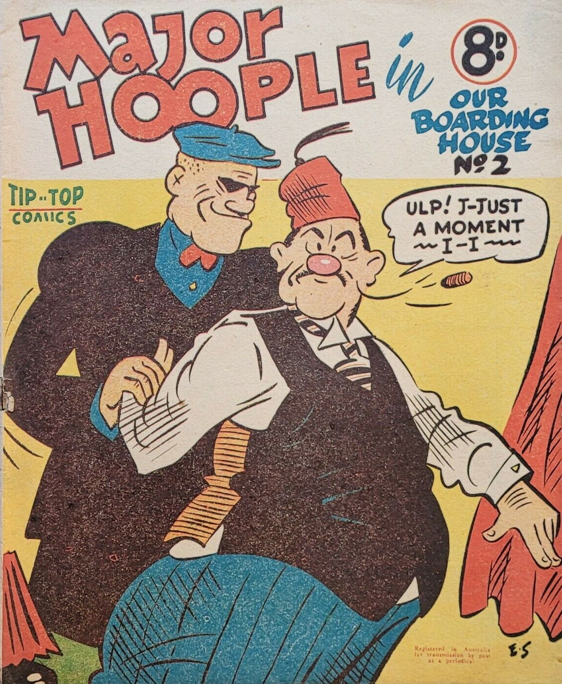 Major Hoople in Our Boarding House (Southdown Press, 1953? series) #2 ([July 1953?])