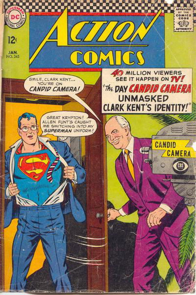 Action Comics (DC, 1938 series) #345 January 1967