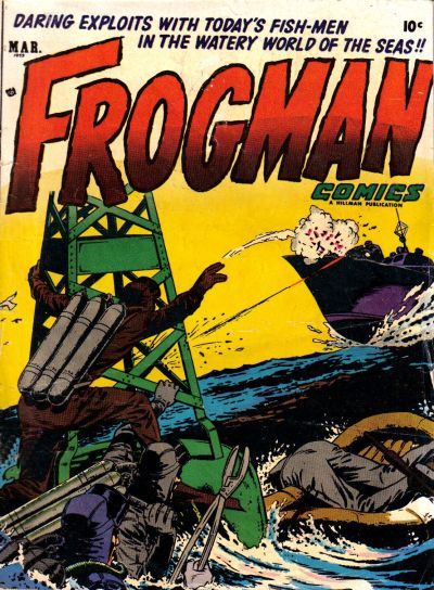 Frogman Comics  v1#9 (March 1953)