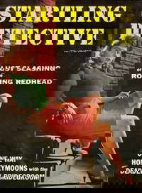 Startling Detective (Fawcett, 1950 series)  v48#301 (July 1957) — Lust Slashing of the Roving Redhead