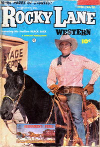 Rocky Lane Western (Fawcett, 1949 series)  #48 (April 1953)