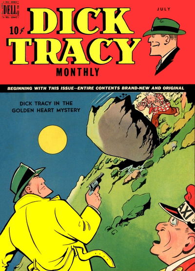 Dick Tracy Monthly (Dell, 1948 series) #19 July 1949