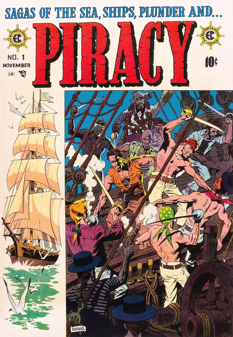 Piracy (EC, 1954? series) #1 (October-November 1954)