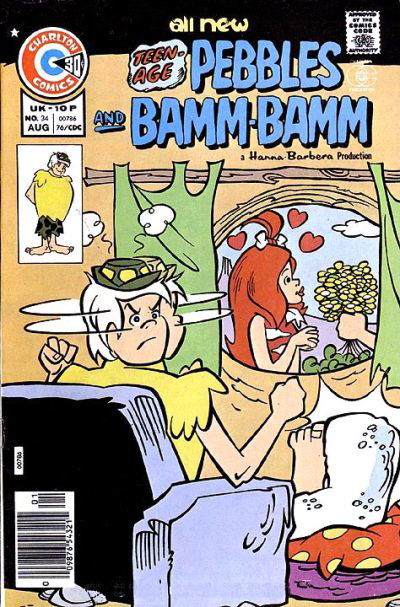 Pebbles And Bamm-Bamm (Charlton, 1972 series) #34 (August 1976)