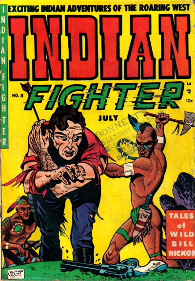 Indian Fighter (Youthful, 1950 series) #8 (July 1951)