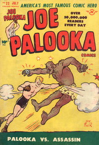 Joe Palooka Comics (Harvey, 1945 series)  #22 (July 1948)
