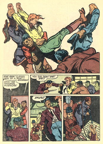 Joe Palooka Comics (Harvey, 1945 series) #10 — A Trip to Trouble (page 6)