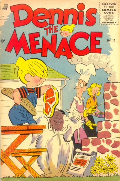 Dennis the Menace (Pines, 1953 series) #11 (July 1955)