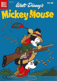 Walt Disney's Mickey Mouse (Dell, 1952 series) #63 (December 1958-January [1959])