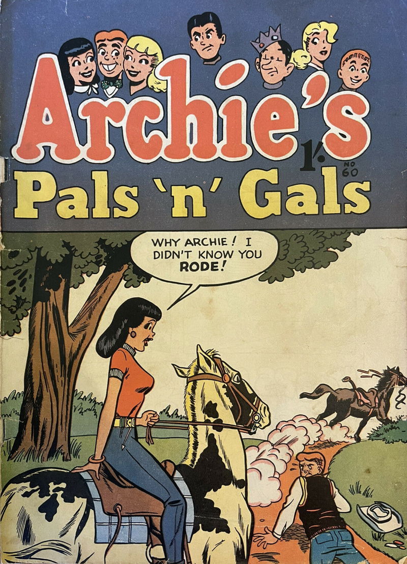 Archie's Pals 'n' Gals (Archie, 1955? series) #60 ([January 1960?])