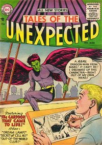 Tales of the Unexpected (DC, 1956 series) #1 — Untitled [The Cartoon That Came to Life!]