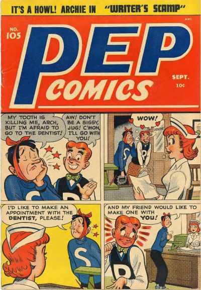 Pep Comics (Archie, 1940 series) #105 (September 1954)