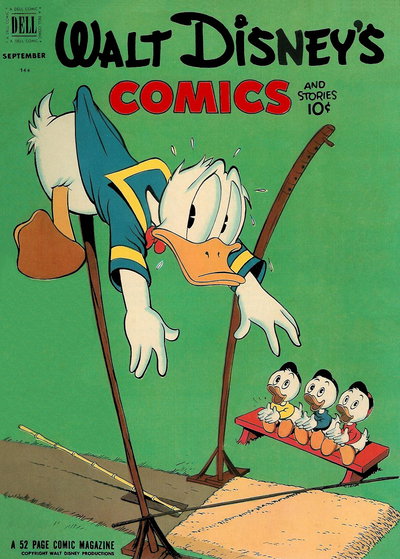 Walt Disney's Comics and Stories  v12#12 (144) (September 1952)
