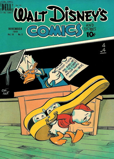 Walt Disney's Comics and Stories  v10#2 (110) (November 1949)
