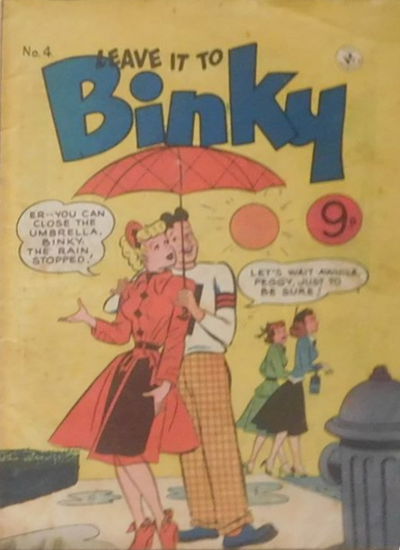 Leave it to Binky (Colour Comics, 1956 series) #4 ([August 1956?])