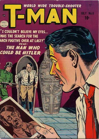 T-Man (Quality, 1951 series) #6 (July 1952)