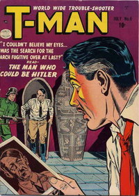 T-Man (Quality, 1951 series)  #6 (July 1952)
