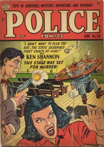 Police Comics  #116 (June 1952)