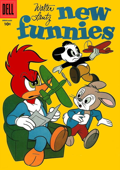 Walter Lantz New Funnies  #240 (February 1957)