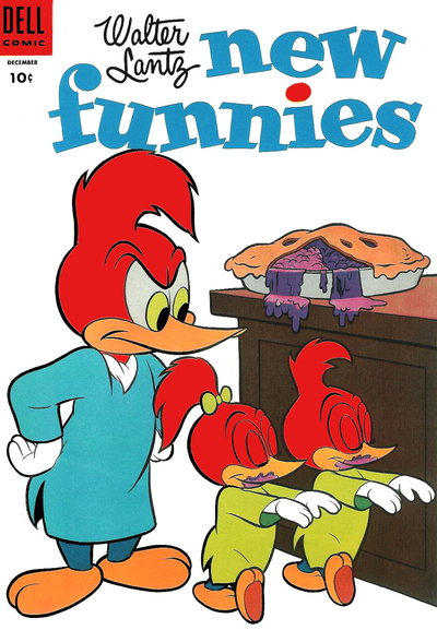 Walter Lantz New Funnies  #214 (December 1954)