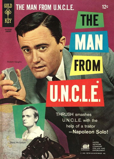 The Man from U.N.C.L.E. (Western, 1965 series) #4 (January 1966)