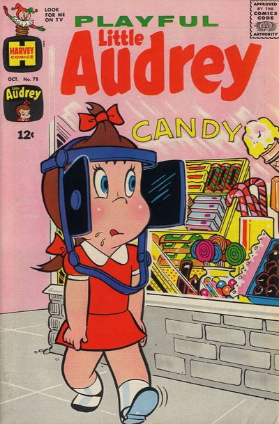 Playful Little Audrey (Harvey, 1957 series) #78 (October 1968)