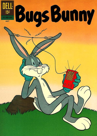 Bugs Bunny (Dell, 1952 series) #84 April-May 1962