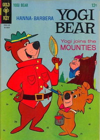 Yogi Bear (Western, 1962 series)  #22 (October 1965) — Yogi Joins the Mounties