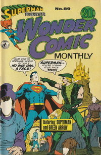 Superman Presents Wonder Comic Monthly (Colour Comics, 1965 series)  #89 ([September 1972?])