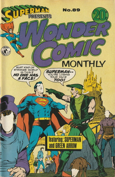 Superman Presents Wonder Comic Monthly  #89 ([September 1972?])