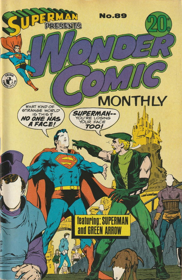 Superman Presents Wonder Comic Monthly (Colour Comics, 1965 series) #89 [September 1972?]